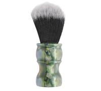 Blaireau pour homme avec manche en résine, outil de rasage pour barbe, brosse à crème à raser douce pour un bouillonnement efficace, pour père, mari, petit ami, facile à nettoyer