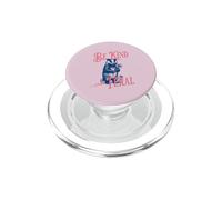 Blaireau Sauvage Daisy Gravure sur Bois Rustique Amoureux de la Nature Boho Femme PopSockets PopGrip pour MagSafe