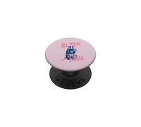 Blaireau Sauvage Daisy Gravure sur Bois Rustique Amoureux de la Nature Boho Femme PopSockets PopGrip Adhésif