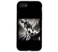 Blaireau sur Route avec Forêt Et Voiture Coque pour iPhone SE (2020) / 7/8