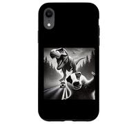 Blaireau sur Route avec Forêt Et Voiture Coque pour iPhone XR