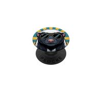 Blaireaux de Miel drôles Portant des Lunettes de Soleil Animaux blagues PopSockets PopGrip Adhésif
