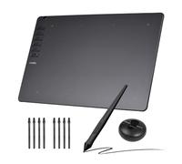 BLAIS T1161 Tablette de Dessin Graphique Ultra-Fine pour création Artistique, Croquis avec Stylet sans Batterie, 8 Pointes de Stylet, 8192 Niveaux de Pression, 12 Touches de Raccourci personnalisées,