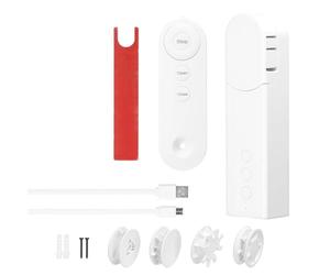BLAIS Tuya ZigBee Moteur de rideau de perle de traction intelligent Pilote de stores enrouleurs électriques Ouvre-porte automatique Pas de support de câblage APP Télécommande Configuration de la minut