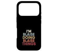 Blaise Name Blaise Personalized Name First Given Coque pour iPhone 17 Pro