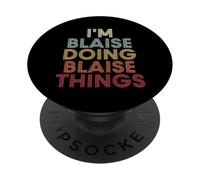 Blaise Name Blaise Personalized Name First Given PopSockets PopGrip Adhésif