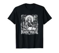 Blaise Pascal La philosophie du Pari du feu T-Shirt
