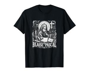 Blaise Pascal La philosophie du Pari du feu T-Shirt