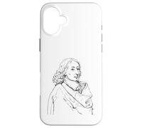 Blaise Pascal Portrait Professeur de Mathématiques et de Coque pour iPhone 16 Plus