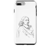 Blaise Pascal Portrait Professeur de Mathématiques et de Coque pour iPhone 7 Plus/8 Plus