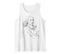 Blaise Pascal Portrait Professeur de Mathématiques et de Débardeur