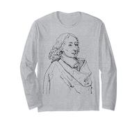 Blaise Pascal Portrait Professeur de Mathématiques et de Manche Longue