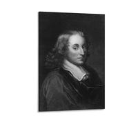 Blaise Pascal Poster 1 Art Toile Peinture Décoration Murale Photo Maison Moderne Décoration 60 x 90 cm