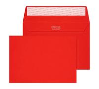 Blake Creative Colour C6 114 x 162 mm 120 g/m² Enveloppes Bande Adhésive (106) Boîte de Pilier Rouge - Boîte de 500