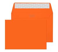 Blake Creative Colour C6 114 x 162 mm 120 g/m² Enveloppes Bande Adhésive (15105) Orange Citrouille - Boîte de 25