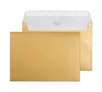 Blake Creative Shine C5 162 x 229 mm 130 g/m² Enveloppes Bande Adhésive (313) Or Métallique - Boîte de 500
