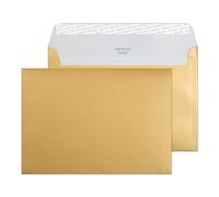 Blake Creative Shine C5 162 x 229 mm 130 g/m² Enveloppes Bande Adhésive (45313) Or Métallique - Boîte de 25