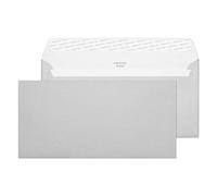 Blake Creative Shine DL+ 114 x 229 mm 130 g/m² Enveloppes Bande Adhésive (25212) Argent Métallique - Boîte de 25