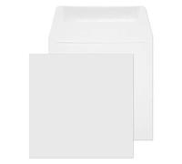Blake Everyday | enveloppe (12 x 12cm) | lot de 500 unités | 100 GSM | enveloppes blanches gommées | certifié PEFC et écologique | enveloppe mariage | enveloppes carrées | Modèle 0120SQ