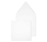 Blake Everyday | enveloppe (15.5 x 15.5cm) | lot de 500 unités | 90 GSM | enveloppes blanches gommées | certifié PEFC et écologique | enveloppe mariage | enveloppes carrées | Modèle ENV2255