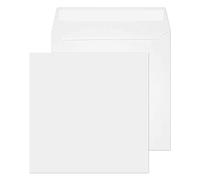 Blake Everyday | enveloppe (16 x 16cm) | lot de 500 unités | 100 GSM | enveloppes blanches à bande protectrice | certifié PEFC et écologique | enveloppe mariage | enveloppes carrées | Modèle 0160PS