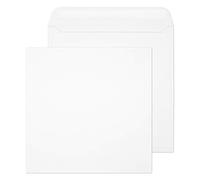 Blake Everyday | enveloppe (20 x 20cm) | lot de 500 unités | 100 GSM | enveloppes blanches à bande protectrice | enveloppe mariage | enveloppes carrées | enveloppe invitation | Modèle 0200PS