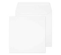 Blake Everyday | enveloppe (22 x 22cm) | lot de 250 unités | 125 GSM | enveloppes blanches à bande protectrice | certifié FSC et écologique | enveloppe mariage | enveloppes carrées | Modèle 0220PS