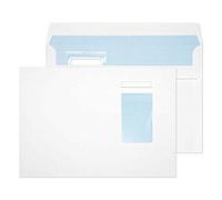 Blake Everyday | enveloppe C5 (16.2 x 22.9cm) avec fenêtre | lot de 500 unités | 100 GSM | enveloppes blanches | enveloppes autocollantes/auto-adhésives | certifié PEFC et écologique | Modèle 6805PW