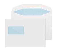 Blake Everyday | enveloppe C5 (16.2 x 22.9cm) avec fenêtre | lot de 500 unités | 90 GSM | enveloppes blanches gommées enveloppe | certifié PEFC et écologique | pack múltiple papeterie | Modèle 3706
