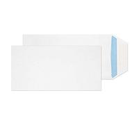 Blake Everyday | enveloppe DL (22 x 11cm) | lot de 1000 unités | 90 GSM | enveloppes blanches gommées enveloppe | certifié PEFC et écologique | pack múltiple papeterie | Modèle 23701