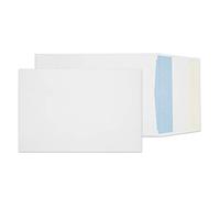 Blake Purely Packaging 254 x 178 mm 120 g/m² Enveloppes Pochettes à Soufflet Bande Adhésive (7000) Blanc - Boîte de 125
