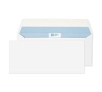 Blake Office | enveloppe 4.1" x 9.5" (10.5 x 24.1cm) | lot de 500 unités | 120 GSM | enveloppes blanches à bande protectrice | certifié FSC | enveloppes écologiques recyclables | Modèle 39215