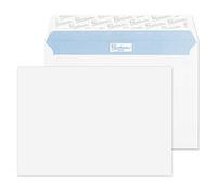 Blake Office | enveloppe C5 (16.2 x 22.9cm) | lot de 500 unités | 120 GSM | enveloppes blanches à bande protectrice | certifié FSC | enveloppes écologiques recyclables | Modèle 34215