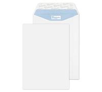 Blake Premium Office C5 229 x 162 mm 120 g/m² Enveloppes Pochettes Bande Adhésive (34115) Ultra Blanc Tissé - Boîte de 500