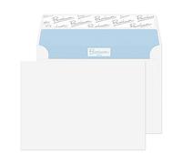 Blake Office | enveloppe C6 (11.4 x 16.2cm) | lot de 500 unités | 120 GSM | enveloppes blanches à bande protectrice | certifié FSC | enveloppes écologiques recyclables | Modèle 31215
