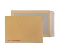 Blake Premium Avant Garde C4 229 x 324 mm 130 g/m² Enveloppes Extra-Fort Pochettes Dos Carton Bande Adhésive (AG0056) Cream Manille - Boîte de 5