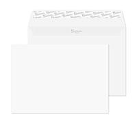 Blake Premium Business C5 162 x 229 mm 120 g/m² Enveloppes Bande Adhésive (31707) Blanc Glacier Tissé - Boîte de 500