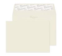 Blake Premium Business C6 114 x 162 mm 120 g/m² Enveloppes Bande Adhésive (35155) Haut Blanc Tissé - Boîte de 50