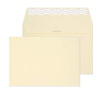 Blake Premium Business C6 114 x 162 mm 120 g/m² Enveloppes Bande Adhésive (64882PS) Crème Tissé - Boîte de 500