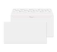 Blake Premium Business DL 110 x 220 mm 120 g/m² Enveloppes Bande Adhésive (91254) Blanc Diamant Vergé - Boîte de 25