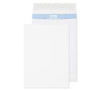 Blake Premium Secure B4 352 x 250 x 25 mm 125 g/m² Enveloppes à Soufflet Résistant Aux Déchirures Pochettes Bande Adhésive (TR44071) Blanc - Boîte de 20
