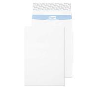 Blake Premium Secure C4 324 x 229 mm 125 g/m² Enveloppes à Soufflet Résistant Aux Déchirures Pochettes Bande Adhésive (TR9902) Blanc - Boîte de 20