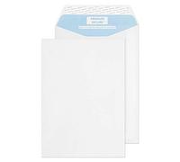 Blake Premium Secure C5 229 x 162 mm 125 g/m² Enveloppes Résistant Aux Déchirures Pochettes Bande Adhésive (TR77701) Blanc - Boîte de 125