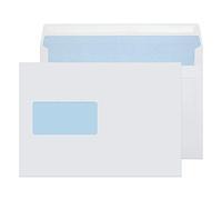 Blake Purely Everyday C5 162 x 229 mm 90 g/m² Enveloppes Autocollante Fenêtre (1708) Blanc - Boîte de 500