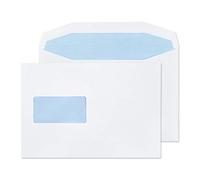 Blake Purely Everyday C5+ 162 x 235 mm 90 g/m² Enveloppes Courrier Gommée Fenêtre (4408) Blanc - Boîte de 500