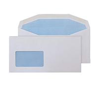Blake Purely Everyday DL+ 114 x 235 mm 90 g/m² Enveloppes Courrier Gommée CBC Fenêtre (3905CBC) Blanc - Boîte de 1000