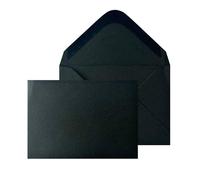 Blake Purely Everyday M3033B Lot de petites enveloppes gommées pour fleuriste et bouquet de fleurs Noir 70 x 100 mm d'épaisseur 1000 à 120 g/m²