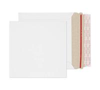 Blake Purely Packaging 162 x 162 mm Enveloppes d'expédition Rigides 100% Carton Carré (PPA2-RS) Blanc - Boîte de 200
