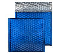 Blake Purely Packaging 165 x 165 mm pour CD matelassées à bulles et Patte autocollante Bleu néon-Lot de 100 enveloppe