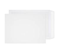 Blake Purely Packaging C3 450 x 324 mm 120 g/m² Enveloppes Pochettes Dos Carton Bande Adhésive (5200) Blanc - Boîte de 100